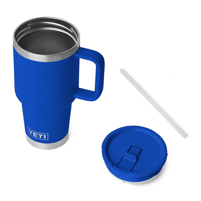 YETI Rambler&reg; 30oz (887ml) Travel Straw Mug with Colour-Matched Straw Cap image number 2